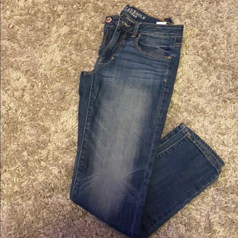 American eagle outfitters stretch skinny jeans